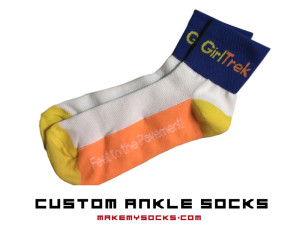 custom ankle socks