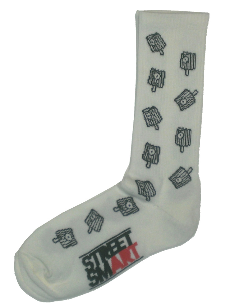 Custom Crew Socks for Fashion Apparel Brand